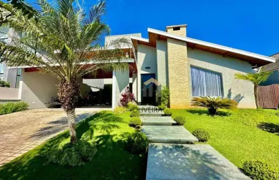 Casa com 3 dormitórios à venda, 450 m² por r$ 2.800.000,00 - condomínio shamballa ii - atibaia/sp