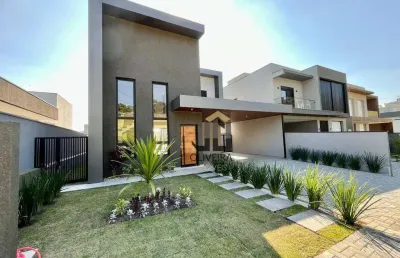 Casa com 4 dormitórios à venda, 207 m² por r$ 1.800.000,00 - condomínio greenfield - atibaia/sp