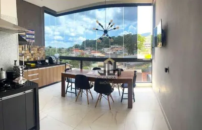 Casa com 3 suítes à venda, 133 m² por r$ 840.500 - jardim maristela - atibaia/sp