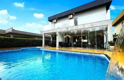 Casa com 4 dormitórios à venda, 357 m² por r$ 2.300.000,00 - condominio fechado shambala iii - atibaia/sp