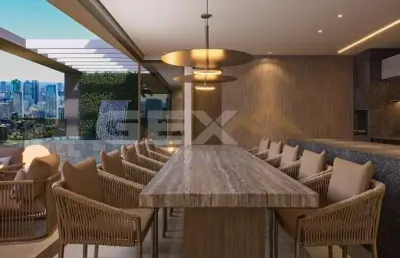 Apartamento na planta à venda no centro, 1 suíte, 2 semi-suítes com área gourmet