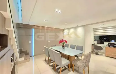Cobertura duplex à venda no sidil, com  4 quartos sendo 3 suítes e cozinha gourm