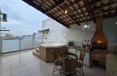 Cobertura à venda de porteira fechada, rua são paulo, bairro santo antônio