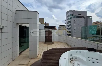Cobertura com 4 quartos, espaço gourmet completo e 3 vagas no bairro sidil.