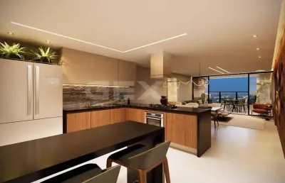 Apartamento à venda em construção no centro, 3 quartos sendo 1 suíte com closet.