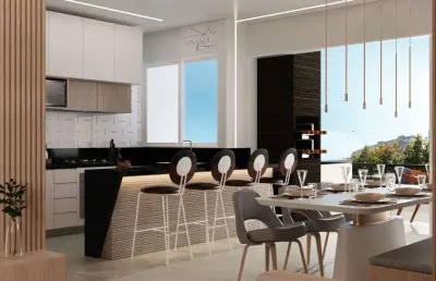Apartamento tipo em construção no bairro santa clara.