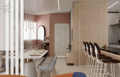 Apartamento tipo em construção no bairro santa clara.