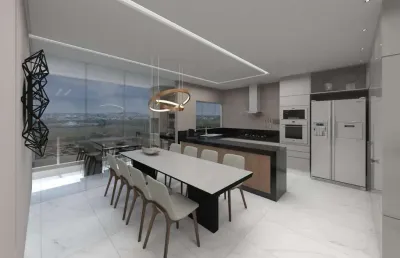 Apartamento tipo em construção no bairro santa clara.