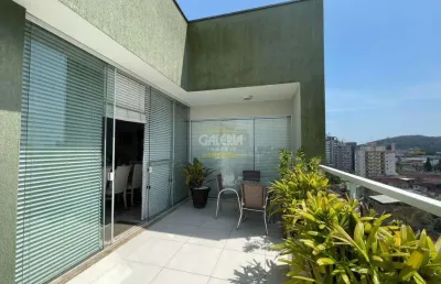 Cobertura no anita garibaldi com 4 quartos para venda, 185 m²
