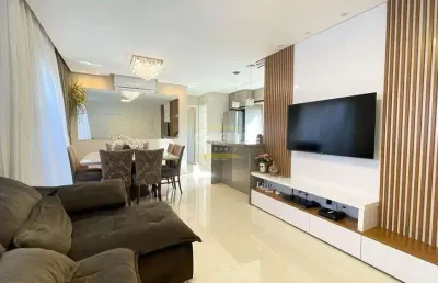 Apartamento no saguaçú com 3 quartos para venda, 92 m²