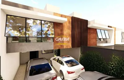 Sobrado geminado no saguaçú com 3 quartos para venda, 163 m²