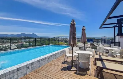 Giardino no costa e silva com 2 quartos para venda, 107 m²