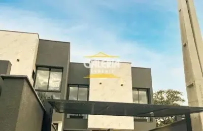 Sobrado geminado no anita garibaldi com 3 quartos para venda, 127 m²