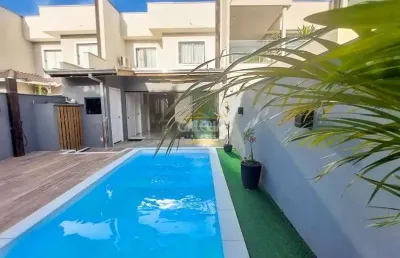 Sobrado geminado no glória com 3 quartos para venda, 118 m²