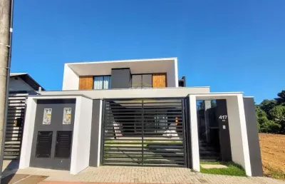 Sobrado geminado no saguaçú com 3 quartos para venda, 206 m²