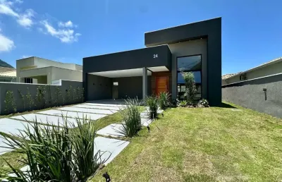 Casa em condomínio fechado com 3 quartos à venda na Estrada Oscar Vieira da Costa Júnior, 2783, Cajueiros (Itaipuaçu), Maricá