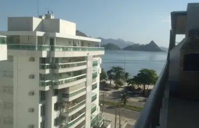 Excelente cobertura com três suítes em charitas - niterói