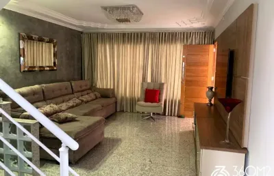 Sobrado para venda em santo andré, jardim oriental, 3 dormitórios, 4 banheiros, 6 vagas