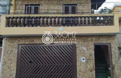 Casa para venda em santo andré, vila linda, 3 dormitórios, 1 suíte, 3 banheiros, 4 vagas