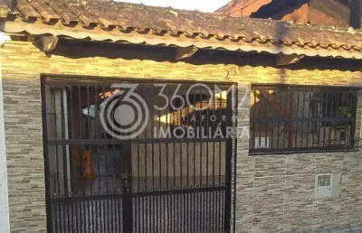 Casa para venda em mongaguá, balneário agenor de campos, 2 dormitórios, 1 suíte, 2 banheiros, 2 vagas