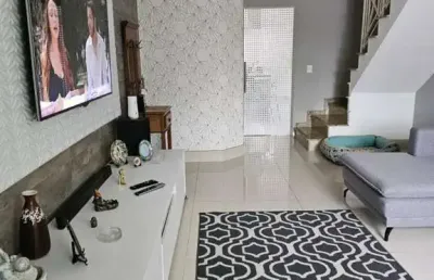 Sobrado para venda em são bernardo do campo, jardim santo inácio, 3 dormitórios, 1 suíte, 2 banheiros, 4 vagas