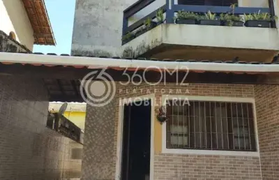Casa para venda em itanhaém, balneário jequitibá, 4 dormitórios, 1 suíte, 3 banheiros, 2 vagas