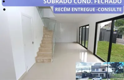 Sobrado para venda em curitiba, xaxim, 3 dormitórios, 1 suíte, 4 banheiros, 2 vagas