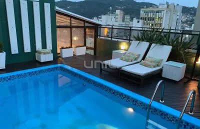 Cobertura com 3 quartos à venda no centro, florianópolis , 202 m2 por r$ 2.300.000
