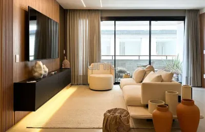 Apartamento com 3 quartos à venda em jurerê, florianópolis , 149 m2 por r$ 5.300.000