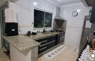 Sobrado para venda em santo andré, vila linda, 3 dormitórios, 1 suíte, 3 banheiros, 6 vagas