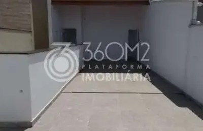 Cobertura para venda em santo andré, jardim das maravilhas, 2 dormitórios, 1 suíte, 3 banheiros, 1 vaga