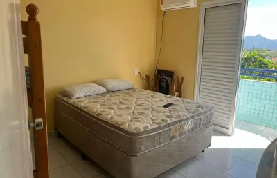 Apartamento para venda em mongaguá, balneario itaguaí, 1 dormitório, 1 banheiro, 2 vagas