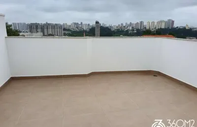 Cobertura para venda em santo andré, santa maria, 2 dormitórios, 1 suíte, 2 banheiros, 2 vagas