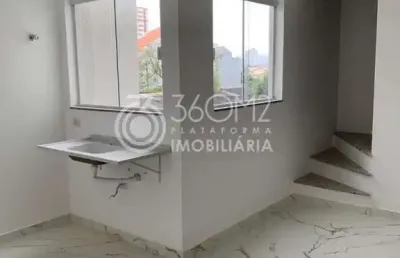 Cobertura para venda em santo andré, santa maria, 2 dormitórios, 1 suíte, 3 banheiros, 2 vagas
