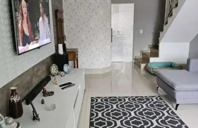 Sobrado para venda em são bernardo do campo, jardim santo inácio, 3 dormitórios, 1 suíte, 2 banheiros, 4 vagas