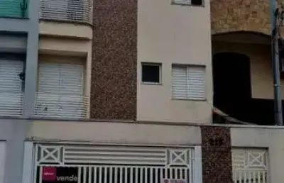 Apartamento sem condomínio para venda em santo andré, vila camilópolis, 2 dormitórios, 1 suíte, 2 banheiros, 1 vaga