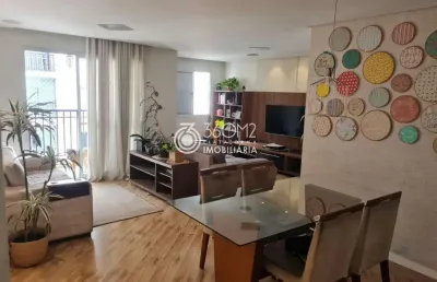 Apartamento para venda em são bernardo do campo, nova petrópolis, 3 dormitórios, 1 suíte, 2 banheiros, 2 vagas