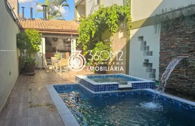 Casa para venda em santo andré, santa maria, 3 dormitórios, 2 suítes, 5 banheiros, 4 vagas