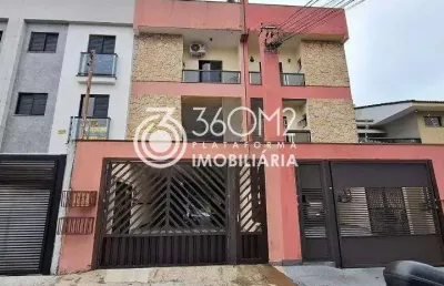 Cobertura para venda em santo andré, vila pires, 3 dormitórios, 1 suíte, 3 banheiros, 2 vagas