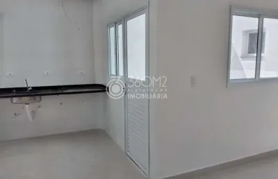 Cobertura para venda em santo andré, vila pires, 2 dormitórios, 1 suíte, 2 banheiros, 1 vaga