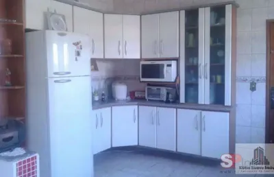 Sobrado para venda em santo andré, jardim jamaica, 3 dormitórios, 1 suíte, 3 banheiros, 2 vagas