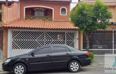 Sobrado para venda em santo andré, parque marajoara, 4 dormitórios, 1 suíte, 3 banheiros, 2 vagas