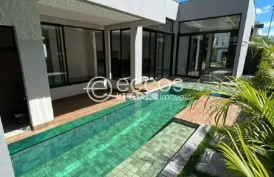 Casa em condomínio à venda, 3 quartos, 3 suítes, 6 vagas, granja marileusa - uberlândia/mg