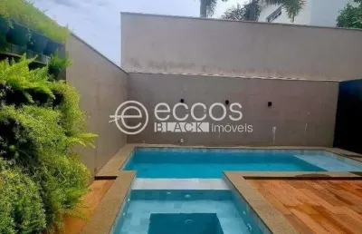 Casa em condomínio à venda, 3 quartos, 3 suítes, 4 vagas, laranjeiras - uberlândia/mg