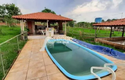 Chácara à venda, 3 quartos, 1 suíte, chácaras eldorado - uberlândia/mg