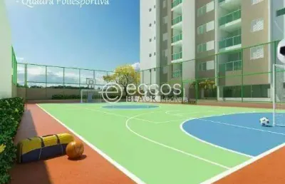 Apartamento à venda, 2 quartos, 1 suíte, 2 vagas, tubalina - uberlândia/mg