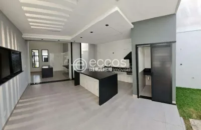 Casa à venda, 3 quartos, 1 suíte, 2 vagas, alto umuarama - uberlândia/mg