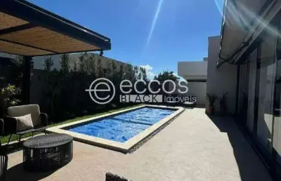 Casa em condomínio à venda, 4 quartos, 4 suítes, 2 vagas, jardim sul - uberlândia/mg