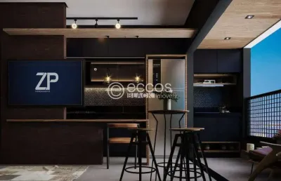 Apartamento à venda, 1 quarto, 1 suíte, 1 vaga, saraiva - uberlândia/mg