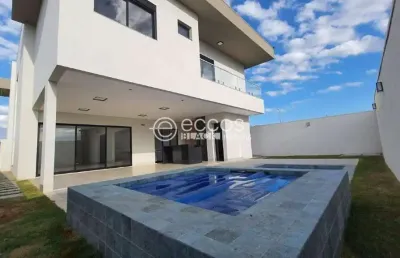 Casa em condomínio à venda, 4 quartos, 4 suítes, 6 vagas, nova uberlândia - uberlândia/mg